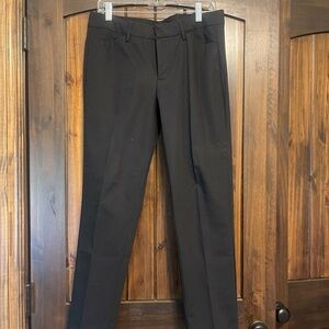 Classic Women's Black Straight-Leg Trousers